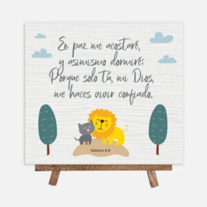 Infantil Salmos 4:8