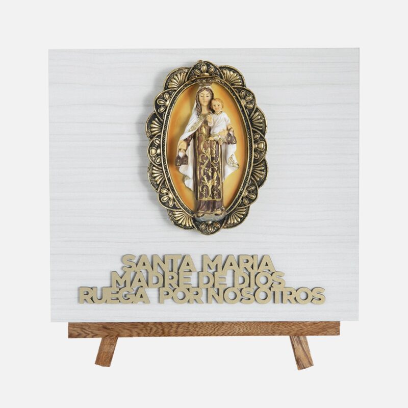 Virgen del Carmen con Aplique